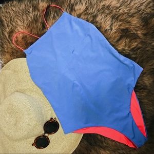Topshop Reversible One Piece Swimsuit.